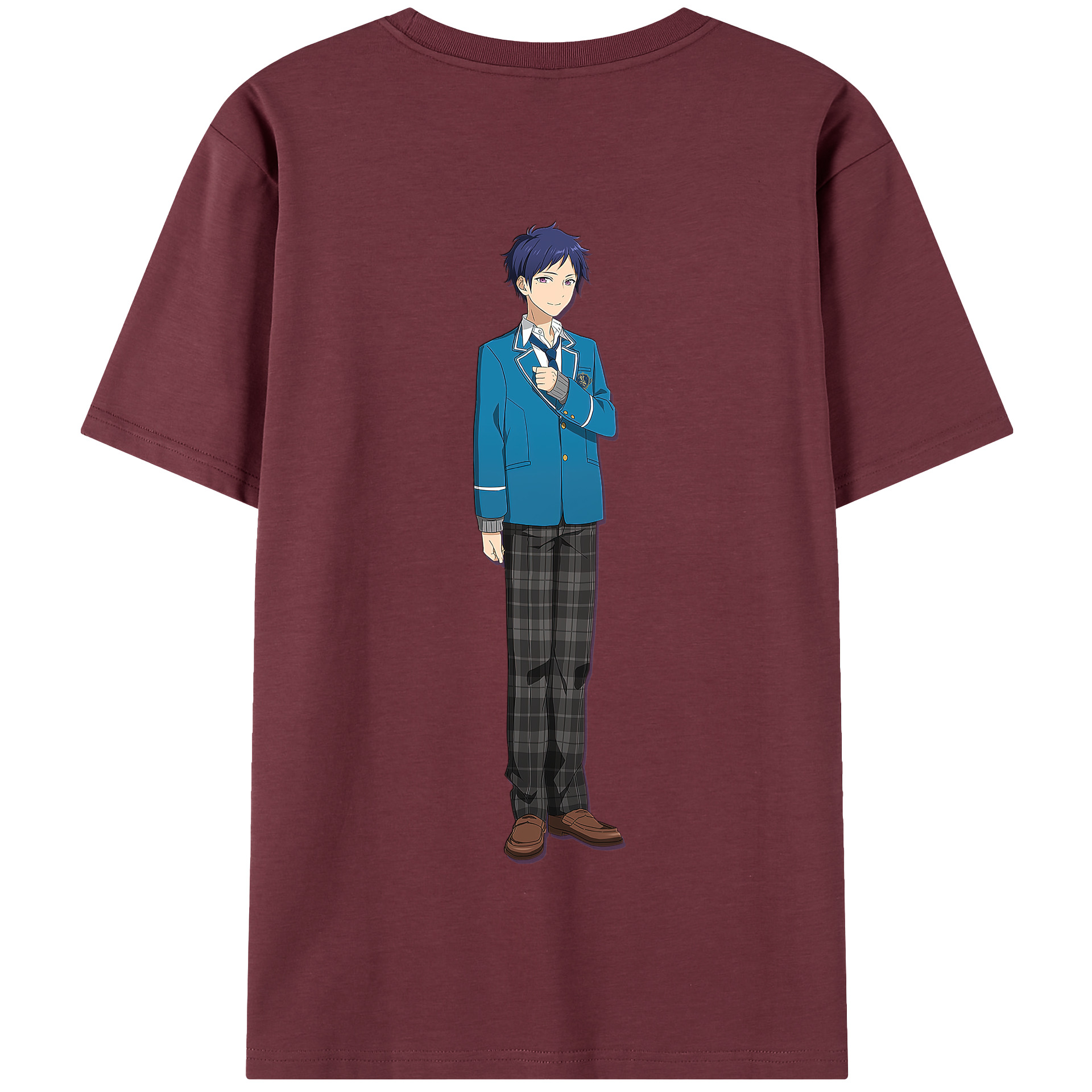 （画像用） あんさんぶるスターズ! Ensemble Stars 綿100％半袖Tシャツ（背面プリント）